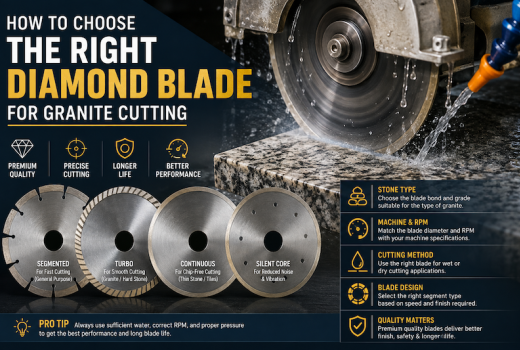 How to Choose the Right Diamond Blade for Granite Cutting