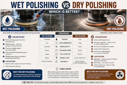 Wet Polishing vs Dry Polishing – Which Is Better?