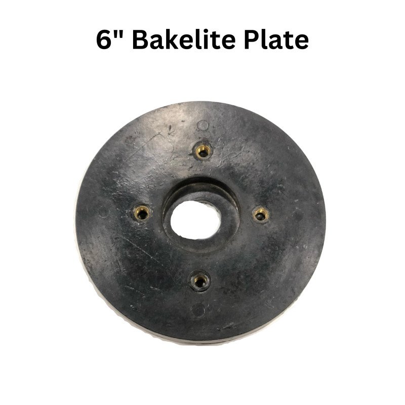 6" Bakelite Plate 6" Bakelite Plate
