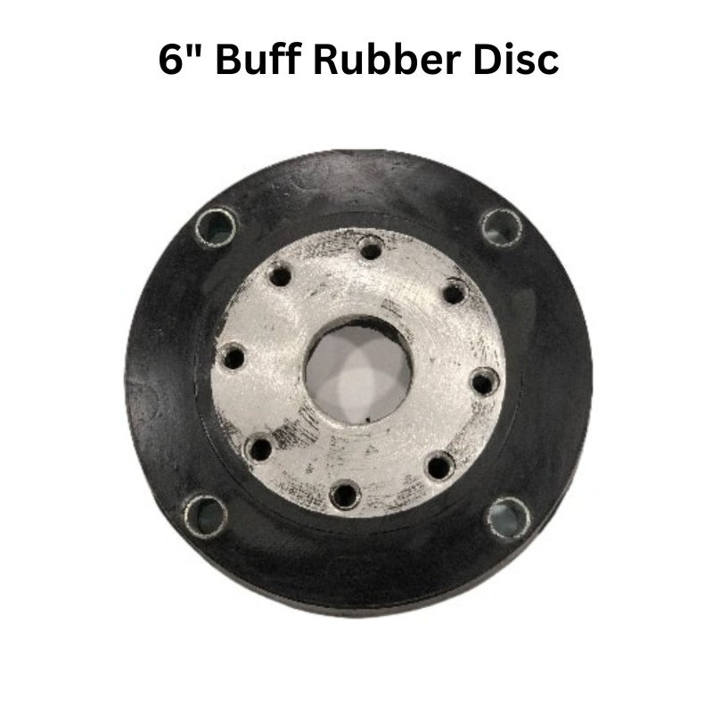6" Buff Rubber Disc 6" Buff Rubber Disc
