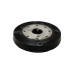 6" Buff Rubber Disc
