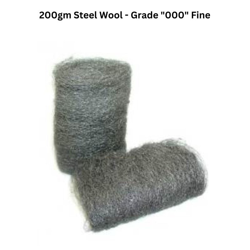 200gm Steel Wool - Grade "000" Fine 200gm Steel Wool - Grade "000" Fine