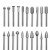 Carving Tool Set 6mm (20pcs)