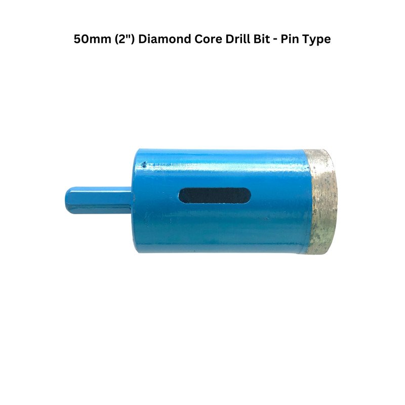 50mm (2") Diamond Core Drill Bit - Pin Type 50mm (2") Diamond Core Drill Bit - Pin Type