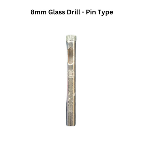 8mm Glass Drill - Pin Type 8mm Glass Drill - Pin Type