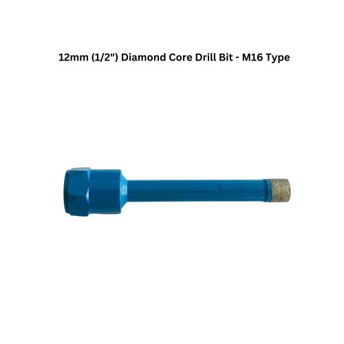 12mm (1/2") Diamond Core Drill Bit - M16 Type