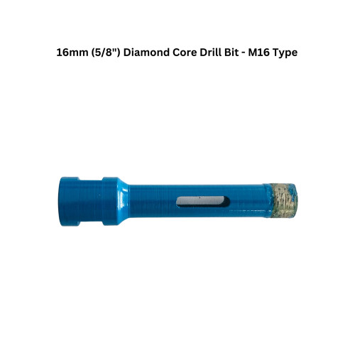 16mm (5/8") Diamond Core Drill Bit - M16 Type