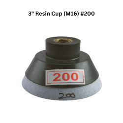 3" Resin Cup (M16) #200
