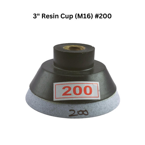 3" Resin Cup (M16) #200