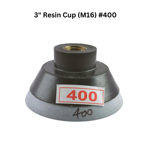 3" Resin Cup (M16) #400