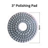 3" Polishing Pad #100
