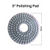 3" Polishing Pad #400