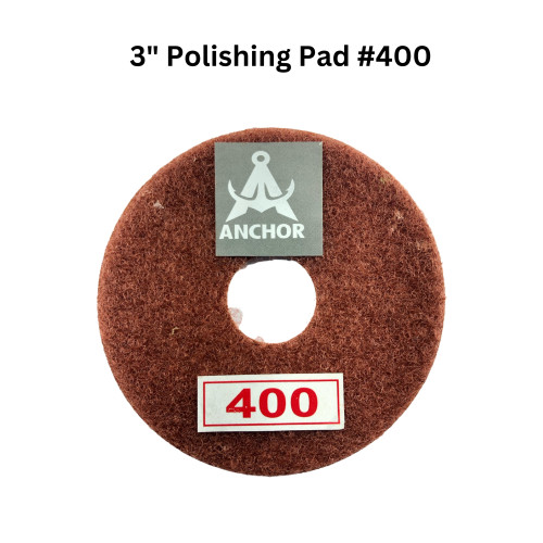 3" Polishing Pad #400