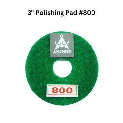 3" Polishing Pad #800