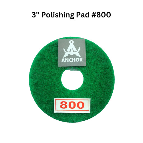 3" Polishing Pad #800