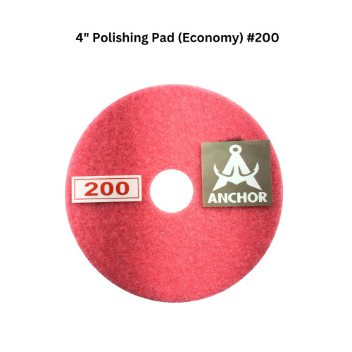 4" Polishing Pad (Economy) #200