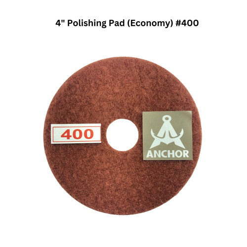 4" Polishing Pad (Economy) #400