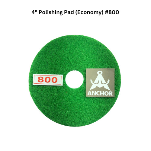 4" Polishing Pad (Economy) #800