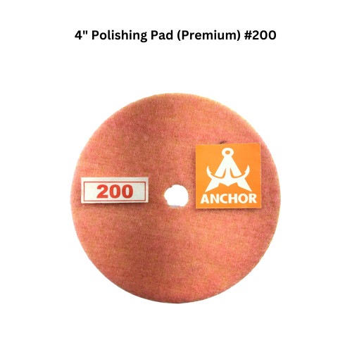 4" Polishing Pad (Premium) #200