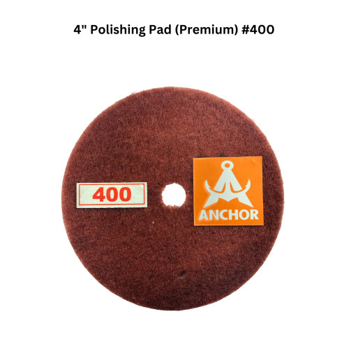 4" Polishing Pad (Premium) #400