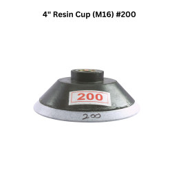 4" Resin Cup (M16) #200