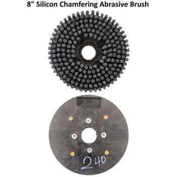 8" Silicon Chamfering Abrasive Brush