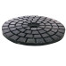 4" Dia Ceramica Buff Black