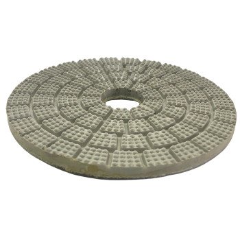 4" Dia Ceramica Buff White 4" Dia Ceramica Buff White