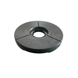 8" Bed Polish Buff (Extra Super Shine) Black