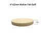 4"x12mm Wollen Felt Buff