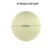 6"x25mm Wollen Felt Buff