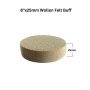 8"x25mm Wollen Felt Buff