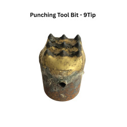 Punching Tool Bit - 9Tip