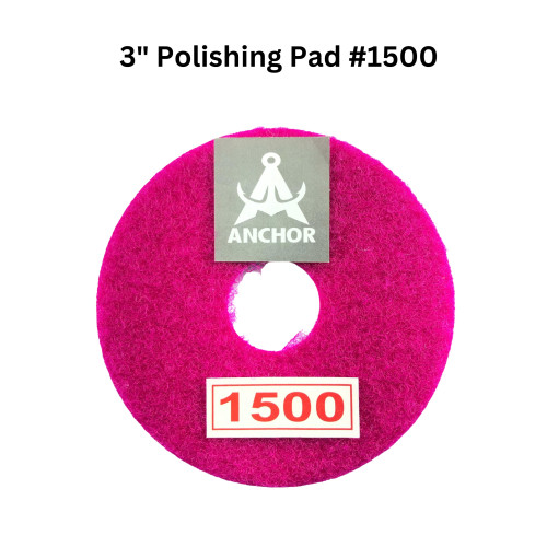 3" Polishing Pad #1500